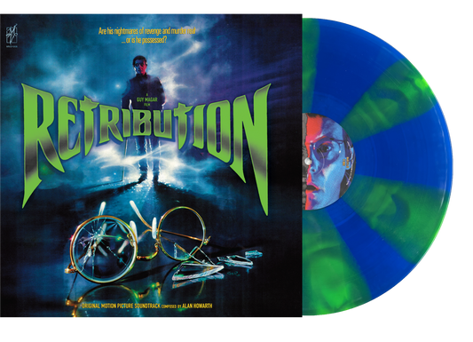 RETRIBUTION (1987) SOUNDTRACK VINYL LP COMPOSED BY ALAN HOWARTH.