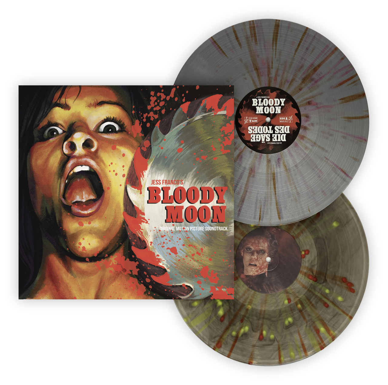 BLOODY MOON ORIGINAL MOTION PICTURE SOUNDTRACK VINYL 2LP COMPOSED BY GERHARD HEINZ