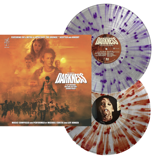 LEIF JONKER'S DARKNESS (1993) SOUNDTRACK VINYL 2LP.
