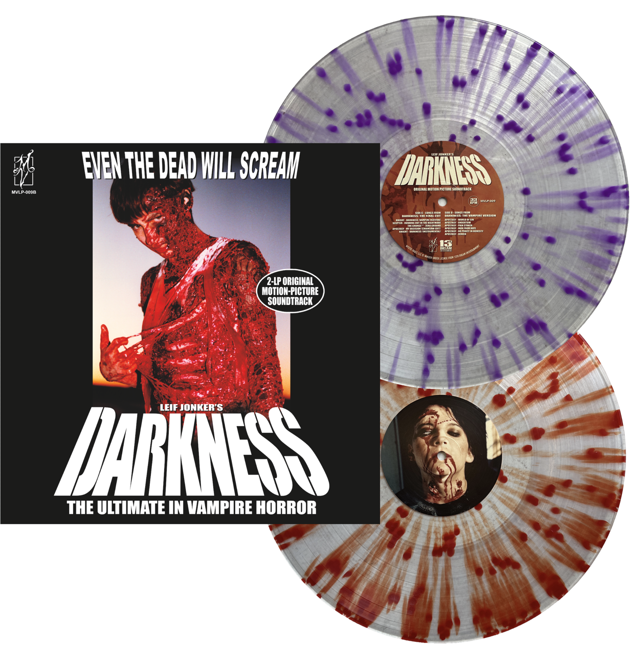 LEIF JONKER'S DARKNESS OST 2XLP 1993 Signed and Numbered limited