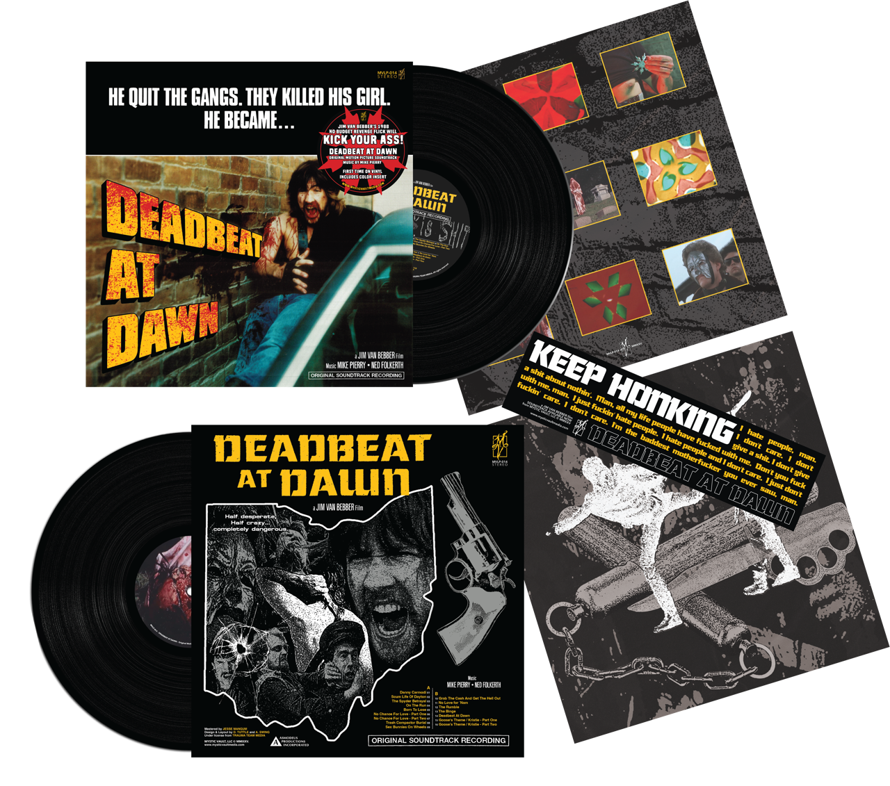 Jim Van Bebber's DEADBEAT AT DAWN Soundtrack Vinyl