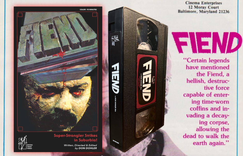 FIEND VHS (1980), A FILM BY DON DOHLER