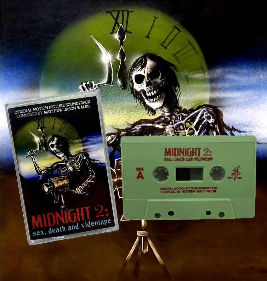 MIDNIGHT 2: SEX, DEATH, AND VIDEOTAPE (1993) SOUNDTRACK CASSETTE