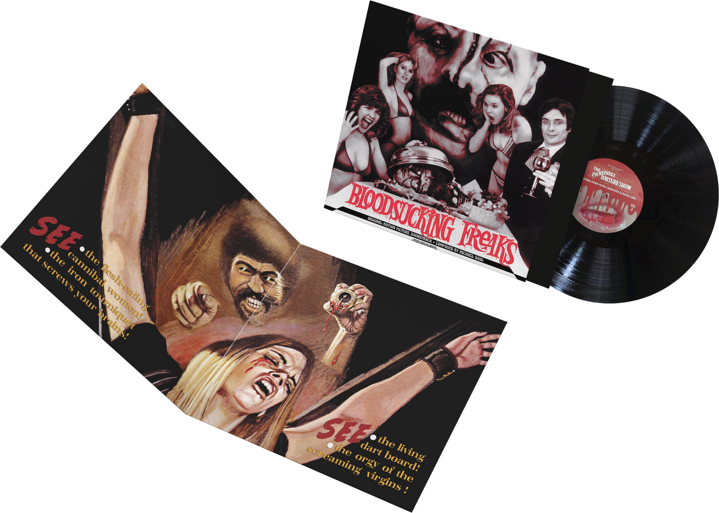 BLOOD SUCKING FREAKS (1976) ORIGINAL MOTION PICTURE SOUNDTRACK VINYL