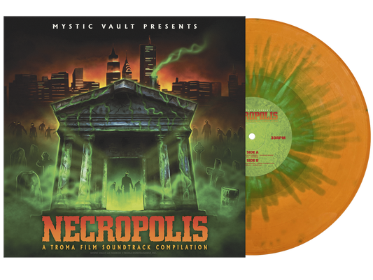 NECROPOLIS: TROMA ENTERTAINMENT FILM COMPILATION SOUNDTRACK VINYL LP.