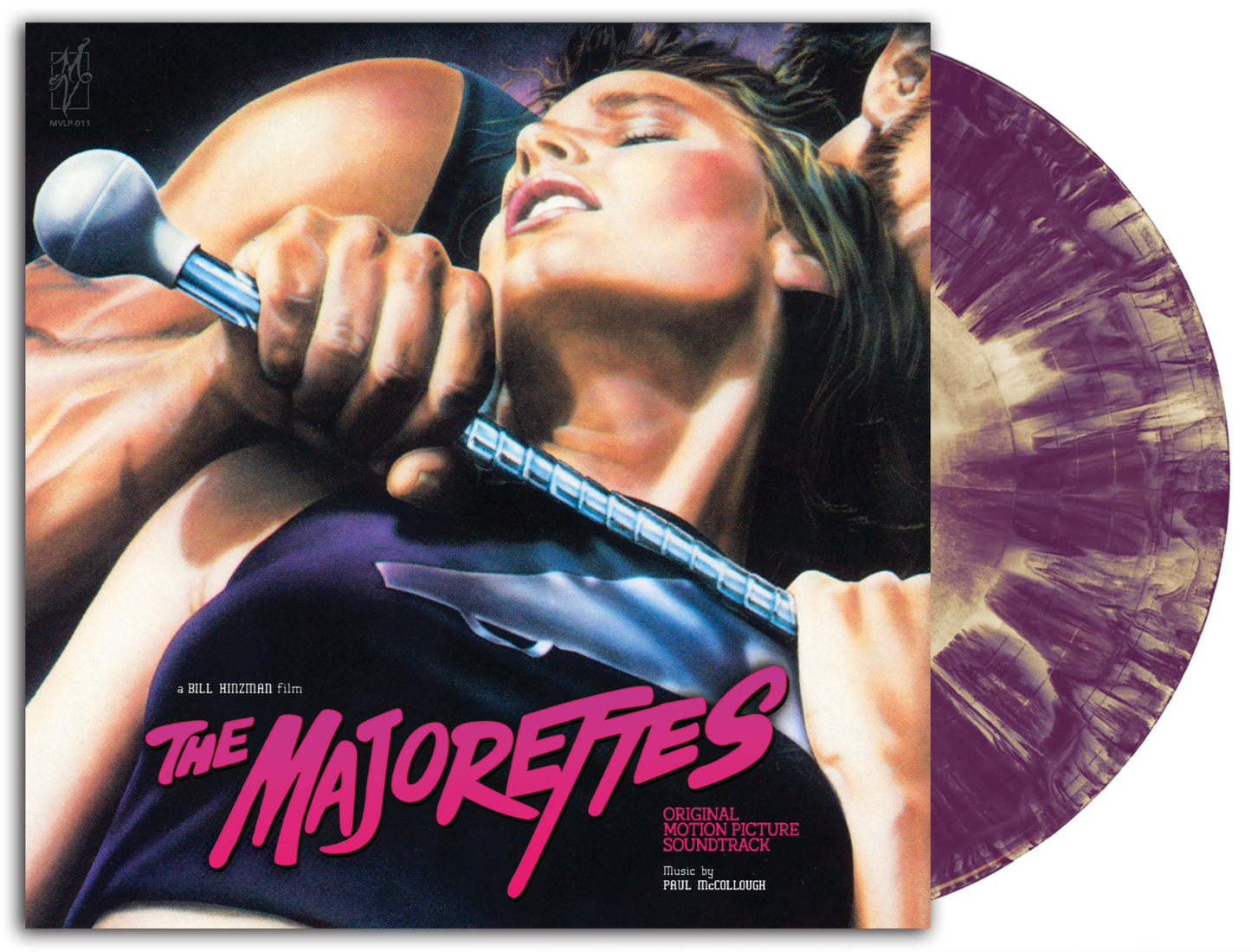 THE MAJORETTES (1986) SOUNDTRACK VINYL LP COMPOSED BY PAUL MCCOLLOUGH.