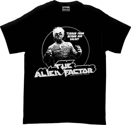 THE ALIEN FACTOR T-SHIRT BW