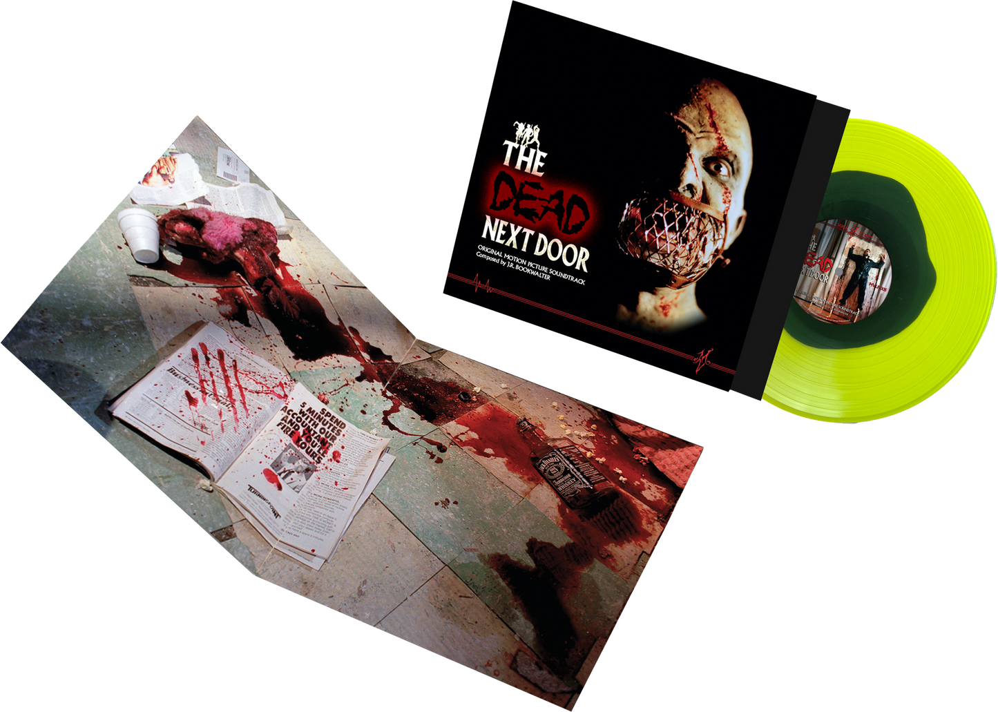 THE DEAD NEXT DOOR (1989) J.R. BOOKWALTER ORIGINAL MOTION PICTURE SOUNDTRACK VINYL
