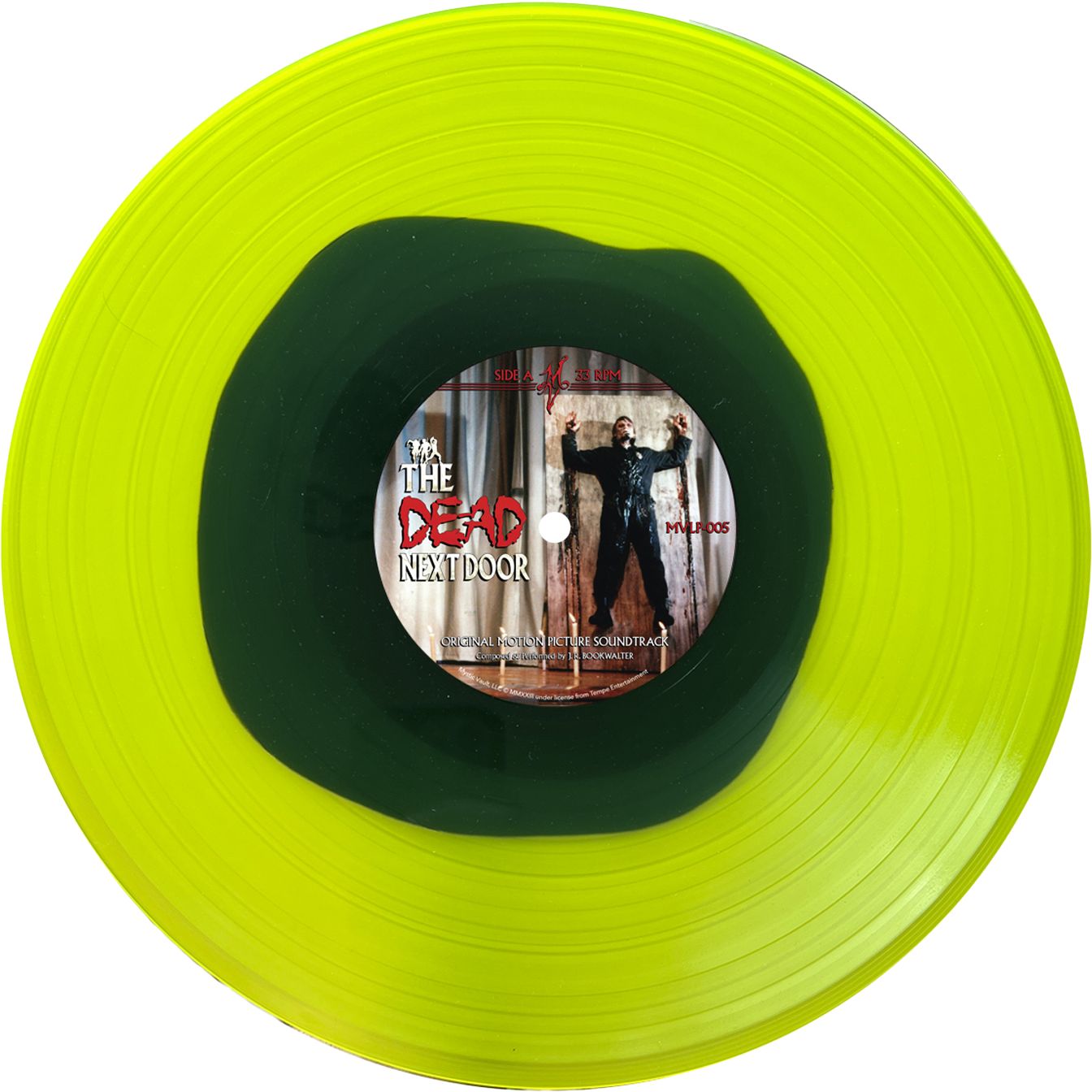THE DEAD NEXT DOOR (1989) J.R. BOOKWALTER ORIGINAL MOTION PICTURE SOUNDTRACK VINYL