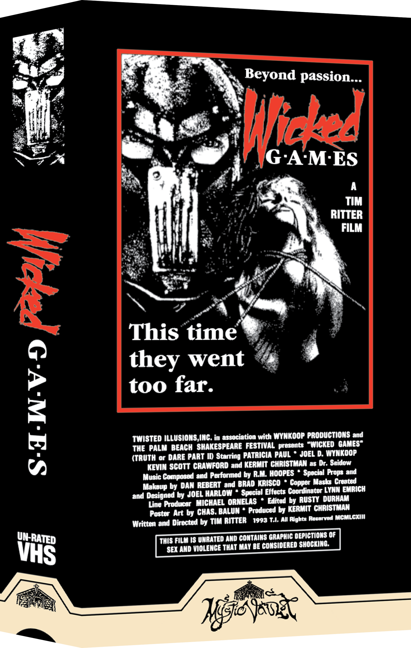 WICKED GAMES VHS TAPE SOV 1994