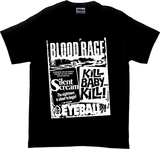 NEWSPRINT HORROR T-SHIRT