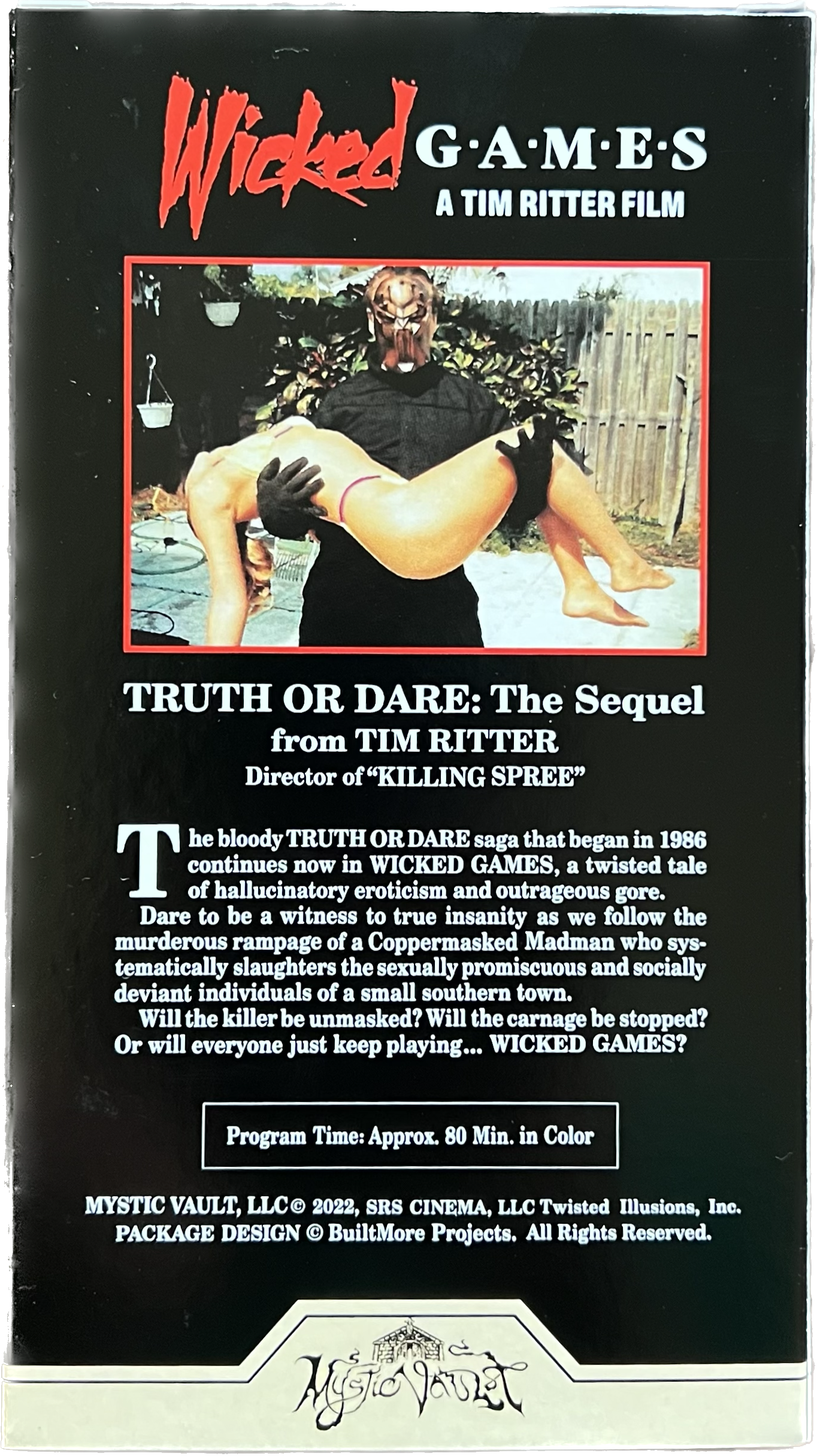WICKED GAMES VHS TAPE SOV 1994