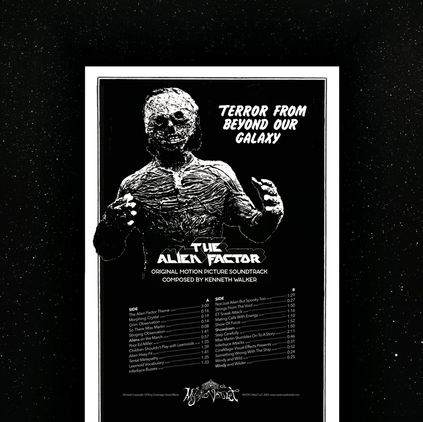 THE ALIEN FACTOR OST LP – MysticVaultStore