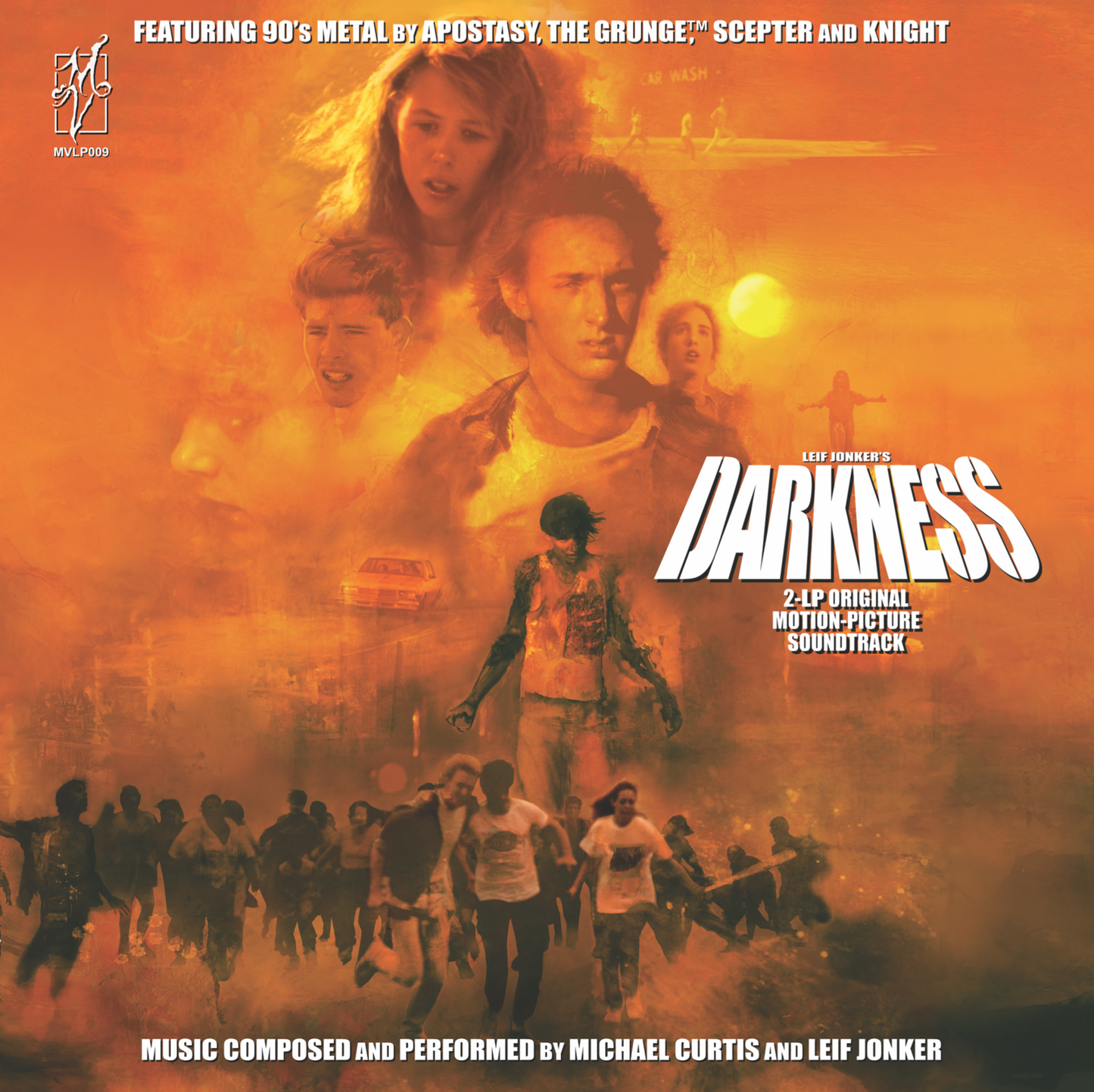 LEIF JONKER'S DARKNESS OST (1993) 2LP