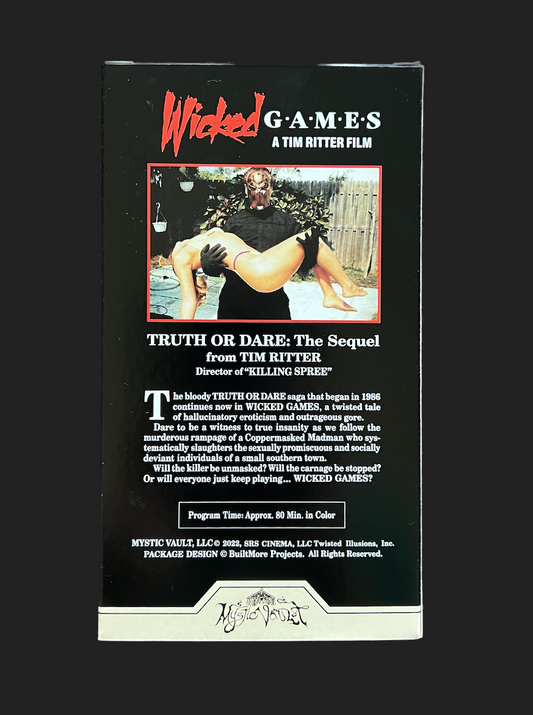 WICKED GAMES VHS TAPE SOV 1994