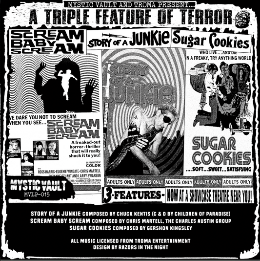 TROMA TRIPLE FEATURE OST 2XLP