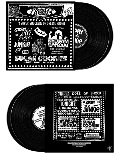 TROMA TRIPLE FEATURE OST 2XLP