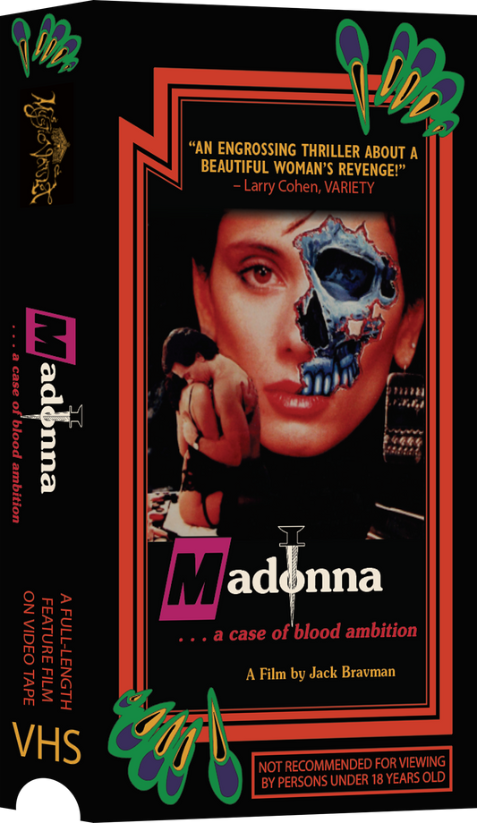 MADONNA: A CASE OF BLOOD AMBITION VHS 1990