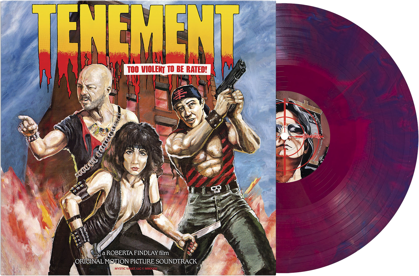 TENEMENT (1985) SOUNDTRACK LP