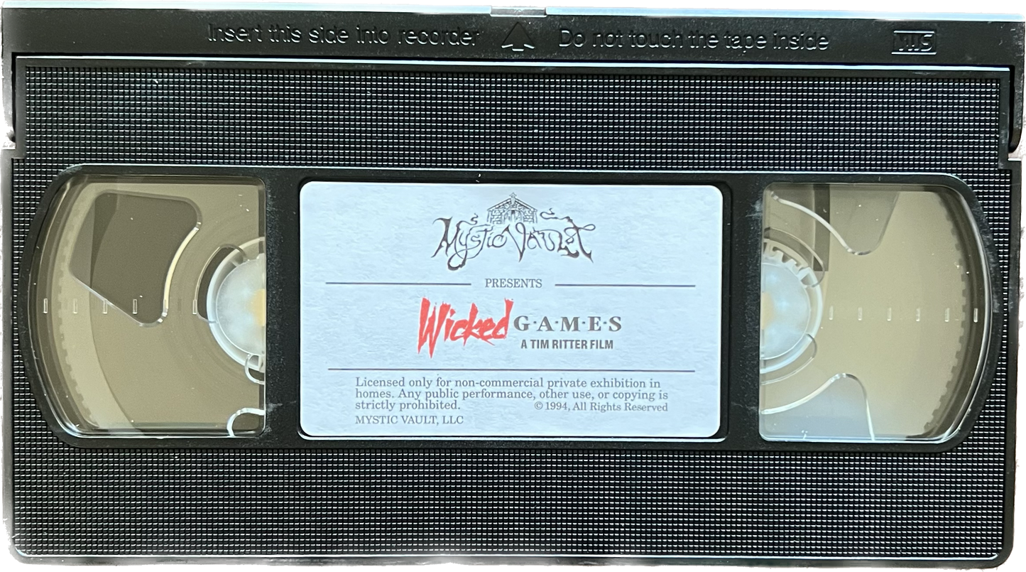 WICKED GAMES VHS TAPE SOV 1994