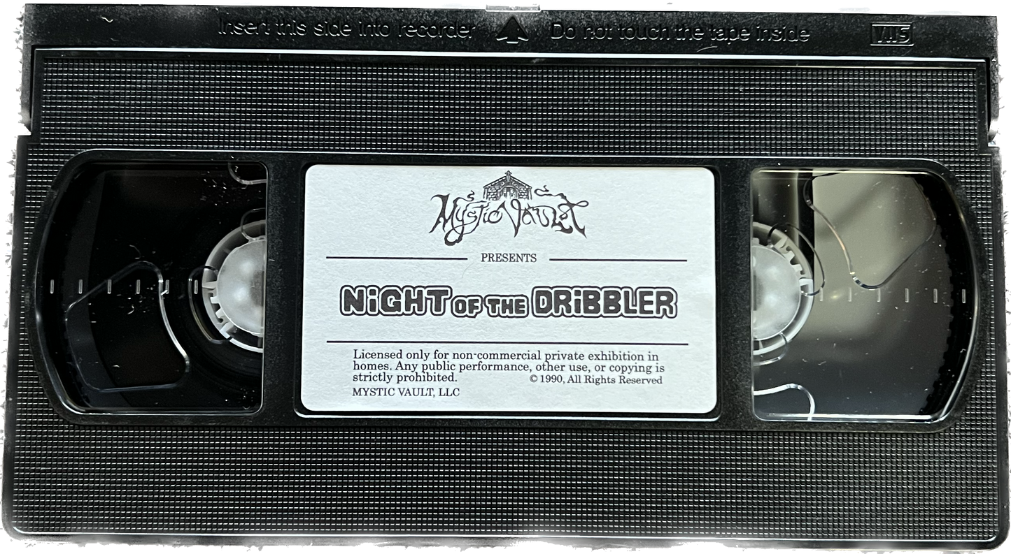NIGHT OF THE DRIBBLER 1990 VHS